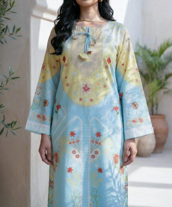 Alternative view of Sea blue Co-Ord Set