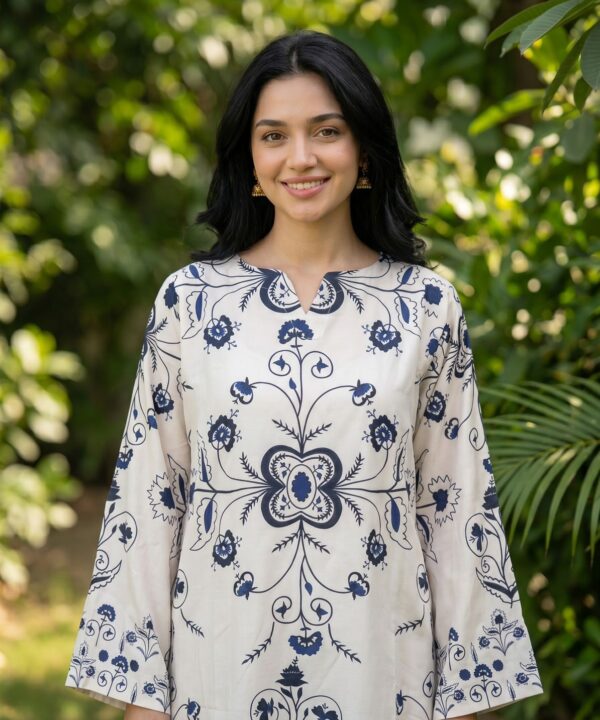 Alternative view of Bloom Printed Kaftan